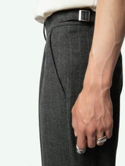 Zadig & Voltaire Pawl Pants Gris Chine -Zadig & Voltaire Clothing WMPA00197 GRIS CHINE HOVER 668ba492c2a8e