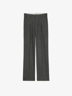 Zadig & Voltaire Pawl Pants Gris Chine -Zadig & Voltaire Clothing WMPA00197 GRIS CHINE PACKSHOT 6694edf8f367b