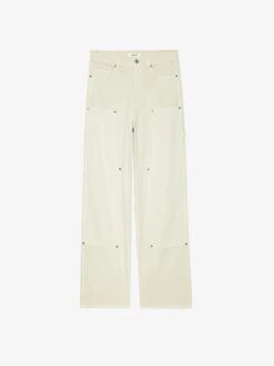 Zadig & Voltaire Perry Pants Steam -Zadig & Voltaire Clothing WMPA01211 STEAM PACKSHOT 6777f17c3c25e