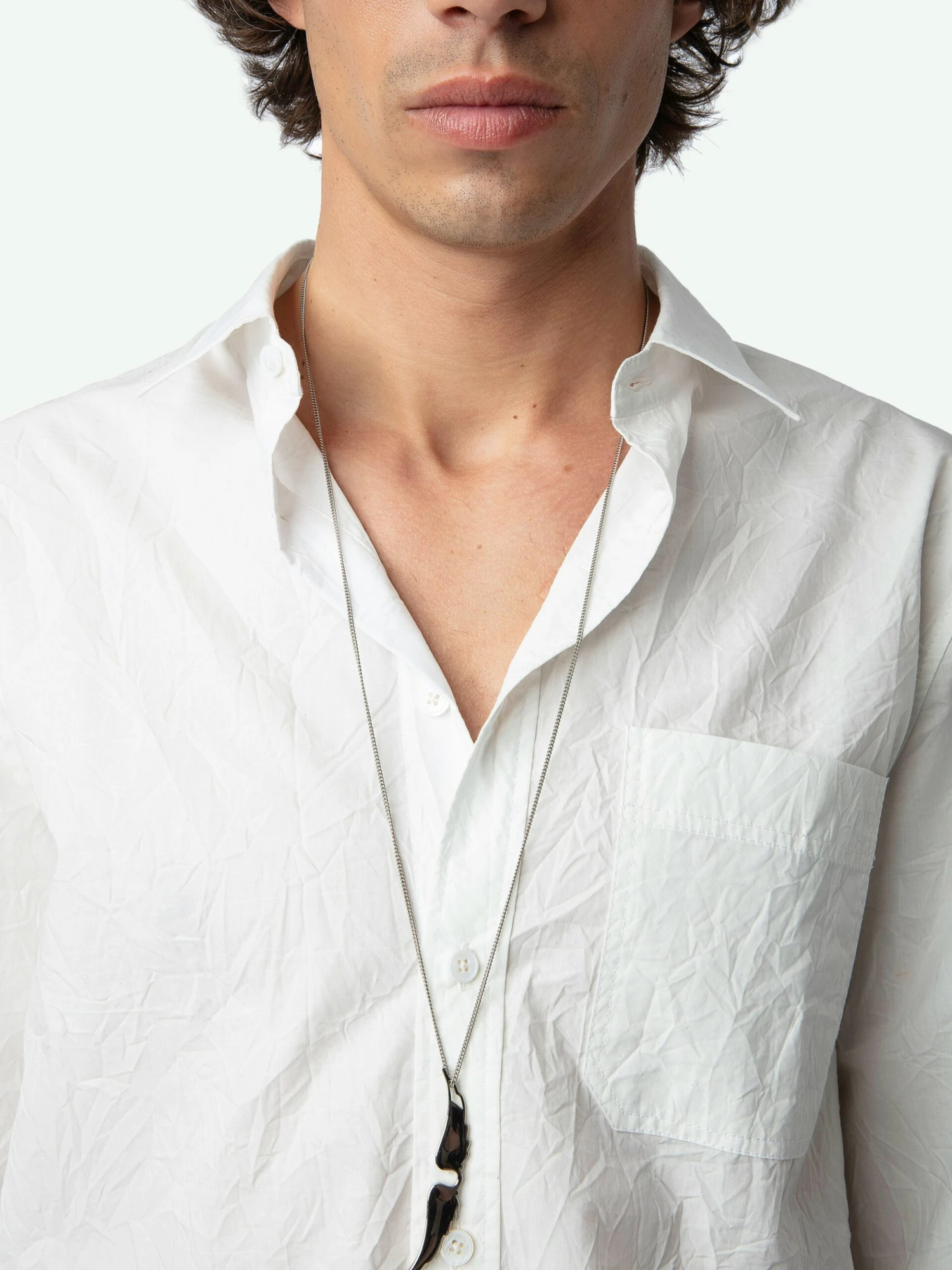 Zadig & Voltaire Stan Shirt White 7 Zadig & Voltaire Stan Shirt White - Image 5