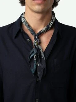 Zadig & Voltaire Tyrona Shirt Encre -Zadig & Voltaire Clothing WMSH00292 ENCRE HOVER 662ba95f87c9a