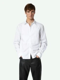 Zadig & Voltaire Sydney Shirt White -Zadig & Voltaire Clothing WMSH00301 BLANC ADDI 2 67054a33c3dd3