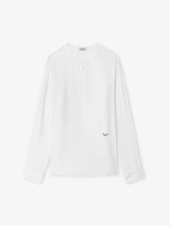 Zadig & Voltaire Sora Shirt Judo -Zadig & Voltaire Clothing WMSH01342 JUDO PACKSHOT 6836c9bf33b13