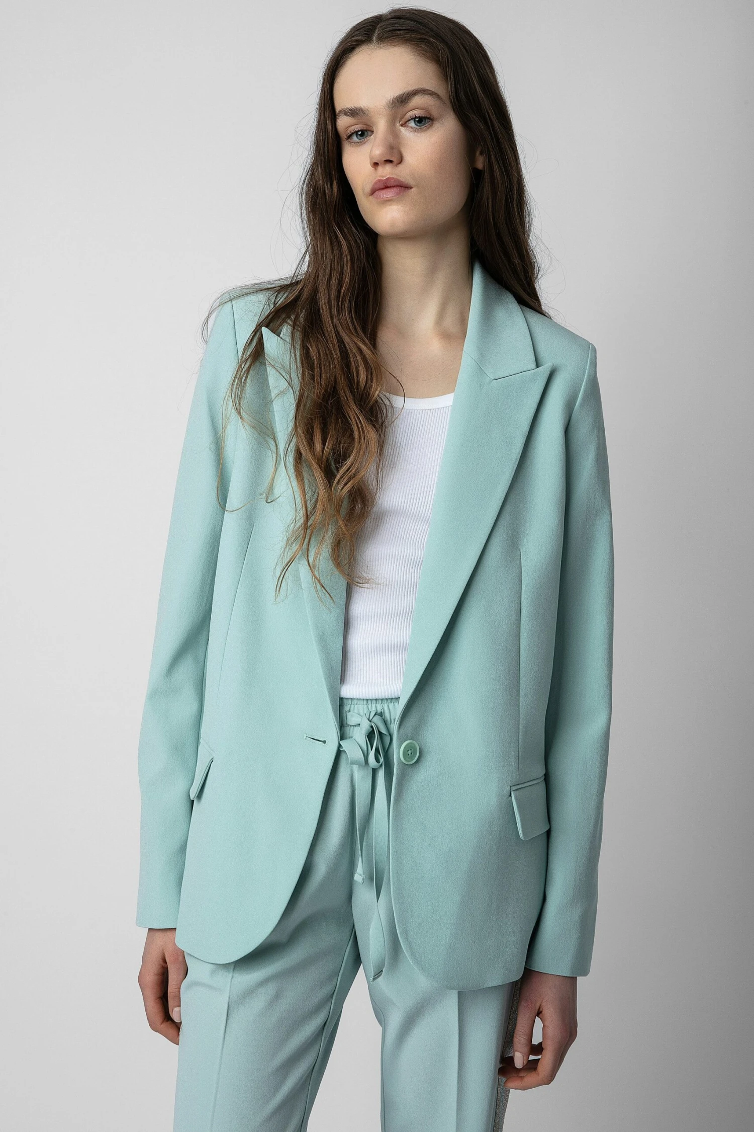 Zadig & Voltaire Voyage Blazer Celadon 3 Zadig & Voltaire Voyage Blazer Celadon