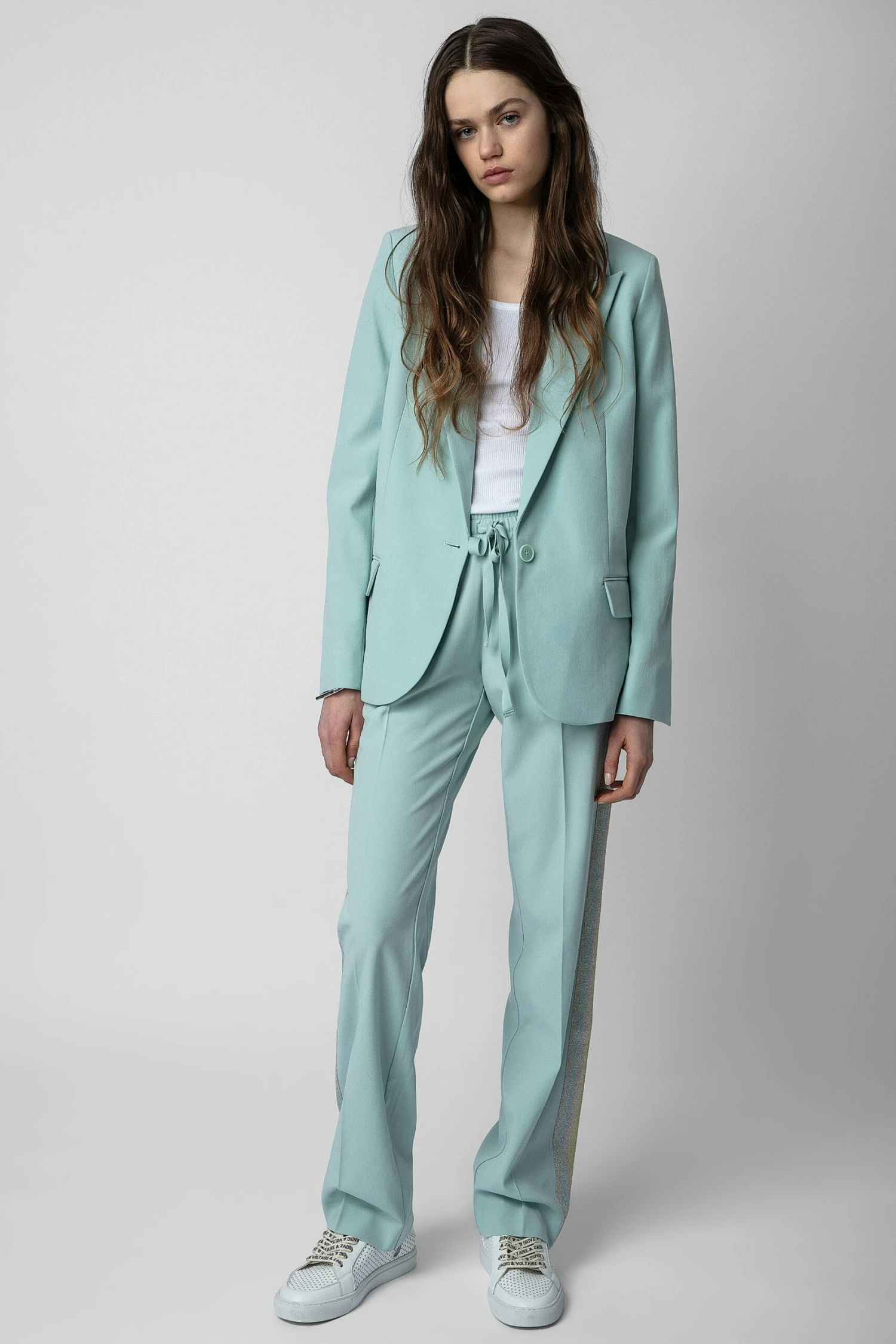 Zadig & Voltaire Voyage Blazer Celadon 4 Zadig & Voltaire Voyage Blazer Celadon - Image 2