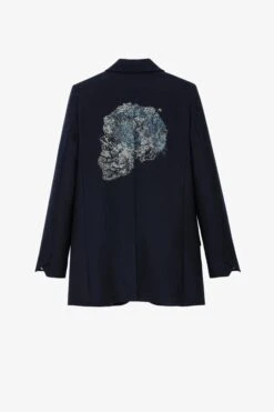 Zadig & Voltaire Viva Strass Jacket Encre -Zadig & Voltaire Clothing WWBL00794 ENCRE 1