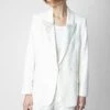 Zadig & Voltaire Visit Strass Blazer Judo -Zadig & Voltaire Clothing WWBL00795 JUDO 2