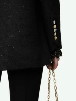 Zadig & Voltaire Vicka Blazer Black -Zadig & Voltaire Clothing WWBL00838 NOIR HOVER 6704e3dd5b89f