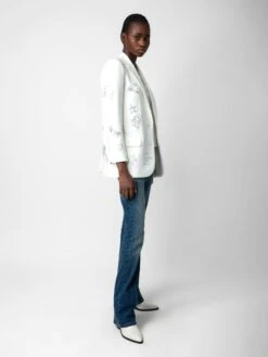 Zadig & Voltaire Viva Diamanté Blazer Judo -Zadig & Voltaire Clothing WWBL00841 JUDO ADDI 1 1