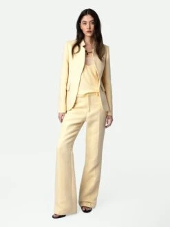 Zadig & Voltaire Very Linen Blazer Cedra