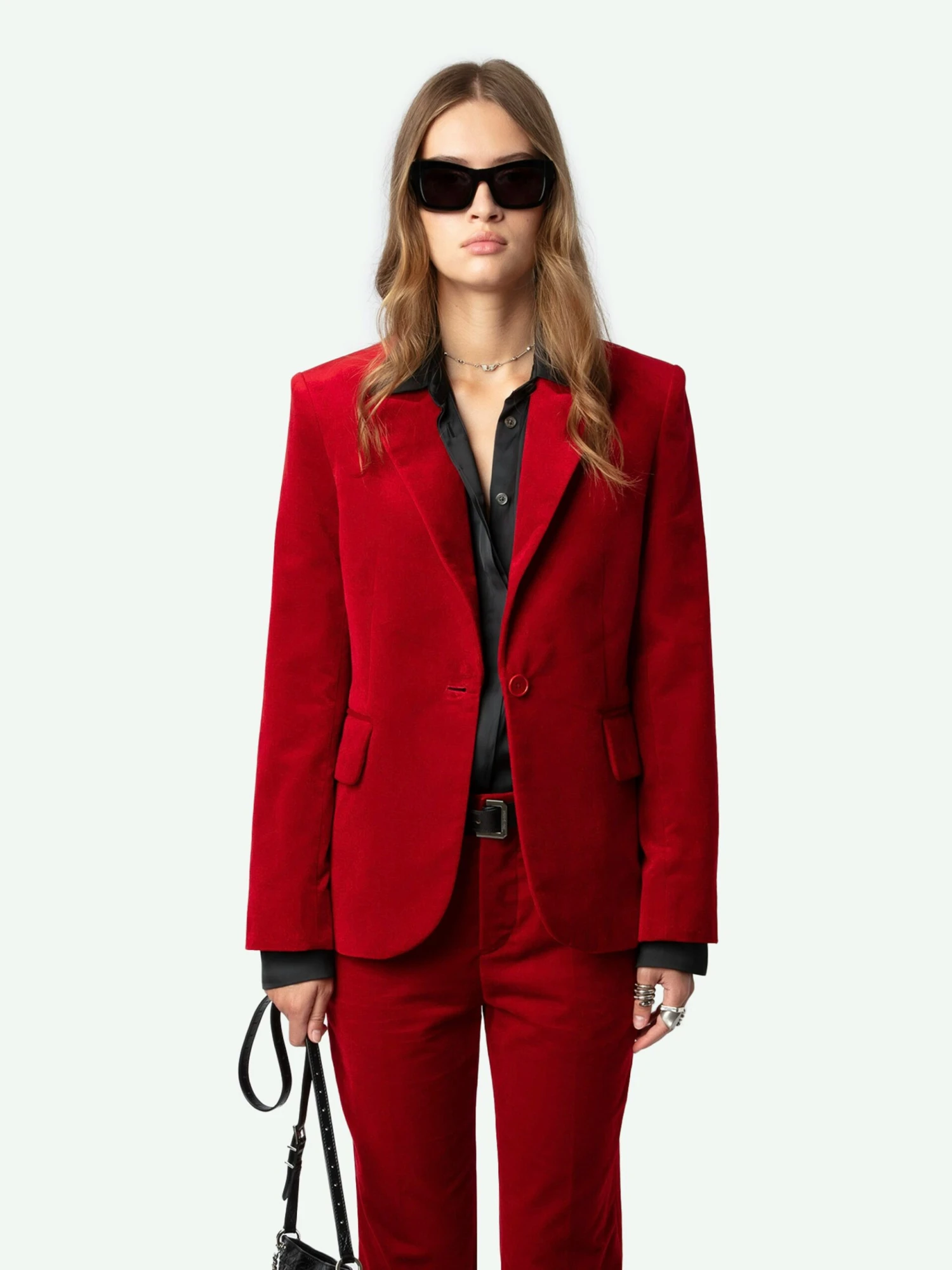 Zadig & Voltaire Vavy Velvet Blazer Velvet 5 Zadig & Voltaire Vavy Velvet Blazer Velvet - Image 3