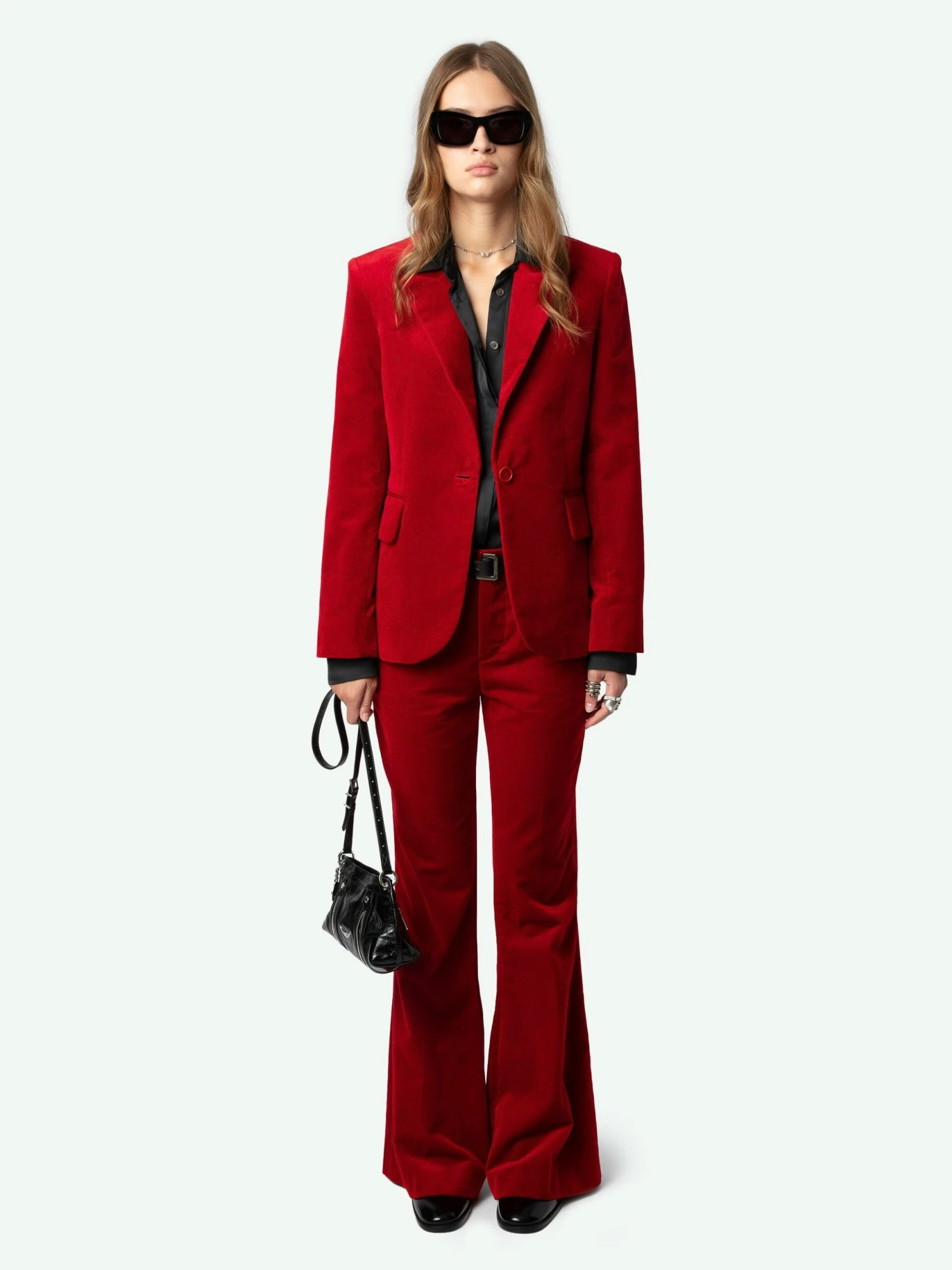 Zadig & Voltaire Vavy Velvet Blazer Velvet 3 Zadig & Voltaire Vavy Velvet Blazer Velvet