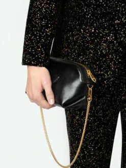 Zadig & Voltaire Velvet Valse Blazer Black -Zadig & Voltaire Clothing WWBL00876 NOIR ADDI 4 6704e4d9ae7e0