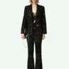 Zadig & Voltaire Velvet Valse Blazer Black