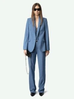 Zadig & Voltaire Valse Blazer Surf 12 Zadig & Voltaire Valse Blazer Surf -Zadig & Voltaire Clothing WWBL01882 SURF ADDI 1 6763e70dcbc10