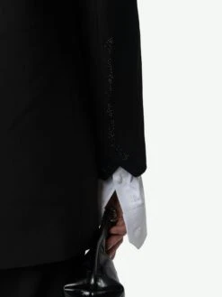 Zadig & Voltaire Viva Women's Rhinestone Blazer Black -Zadig & Voltaire Clothing WWBL01917 BLACK ADDI 4 672350d0b45bd