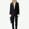 Zadig & Voltaire Viva Women's Rhinestone Blazer Black -Zadig & Voltaire Clothing WWBL01917 BLACK SHOOTING 672350e0c6389