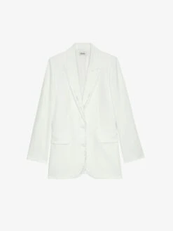 Zadig & Voltaire Viva Women's Rhinestone Blazer Judo -Zadig & Voltaire Clothing WWBL01917 JUDO PACKSHOT 6763e41e53ac5
