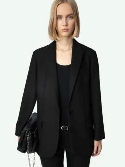 Zadig & Voltaire Viva Strass Star Blazer Black 14 Zadig & Voltaire Viva Strass Star Blazer Black -Zadig & Voltaire Clothing WWBL01922 BLACK ADDI 2 66fd1807311e2