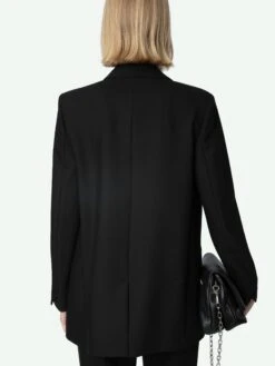 Zadig & Voltaire Viva Strass Star Blazer Black 16 Zadig & Voltaire Viva Strass Star Blazer Black -Zadig & Voltaire Clothing WWBL01922 BLACK ADDI 4 66fd178e6763f
