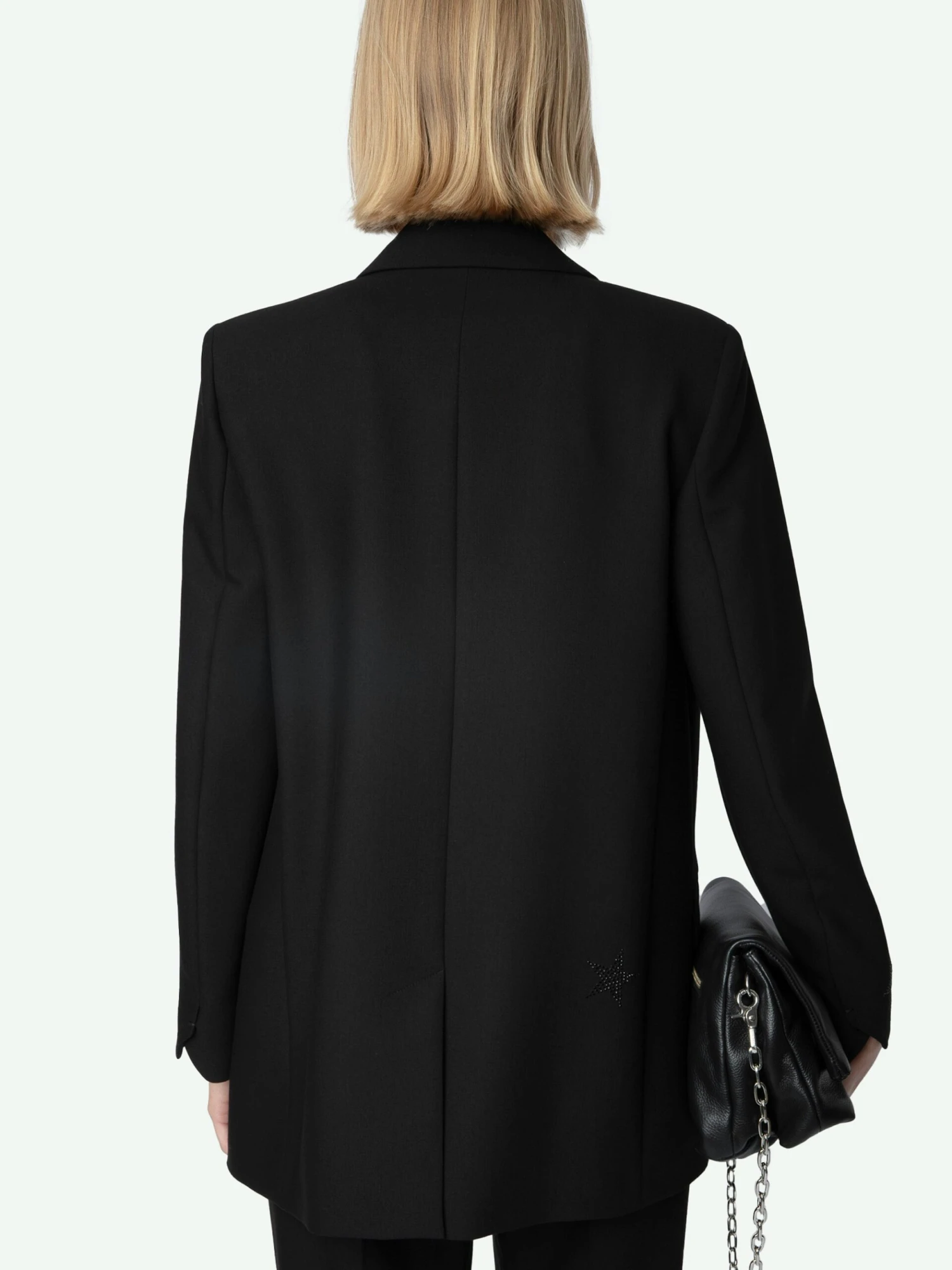 Zadig & Voltaire Viva Strass Star Blazer Black 8 Zadig & Voltaire Viva Strass Star Blazer Black - Image 6