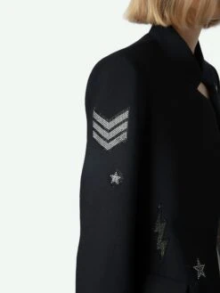 Zadig & Voltaire Very Bis Blazer Encre -Zadig & Voltaire Clothing WWBL01924 ENCRE HOVER 677eb57f8e284