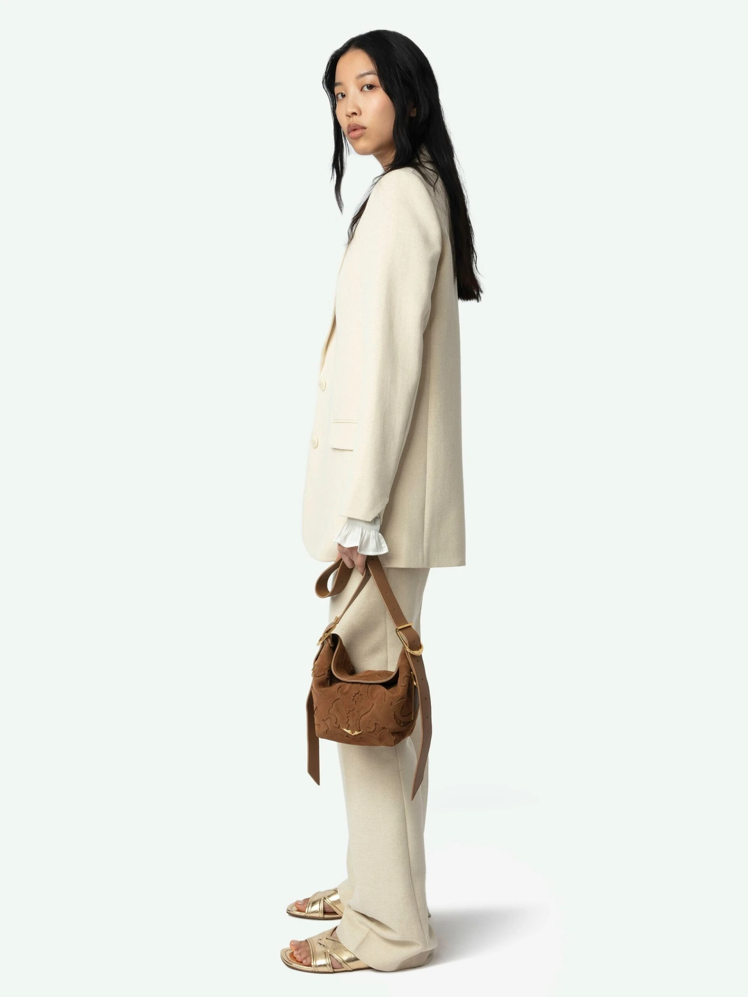 Zadig & Voltaire Viva Structured Blazer Vanille 5 Zadig & Voltaire Viva Structured Blazer Vanille - Image 3