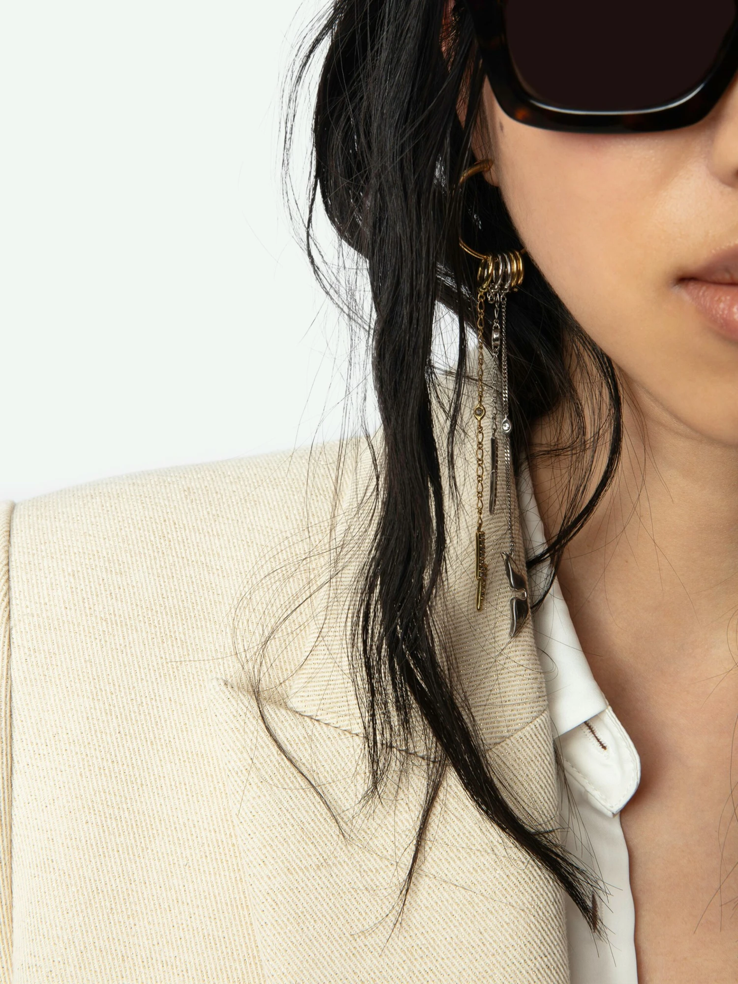 Zadig & Voltaire Viva Structured Blazer Vanille 7 Zadig & Voltaire Viva Structured Blazer Vanille - Image 5