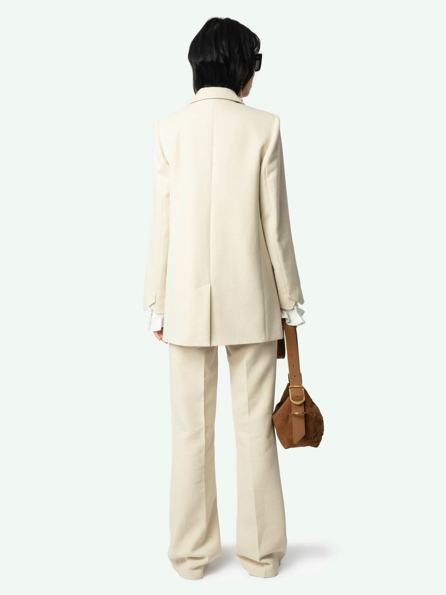 Zadig & Voltaire Viva Structured Blazer Vanille 4 Zadig & Voltaire Viva Structured Blazer Vanille - Image 2