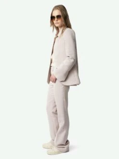 Zadig & Voltaire Very Women's Pink Blazer Lilas -Zadig & Voltaire Clothing WWBL01930 LILAS ADDI 3 67a9e20f63c92