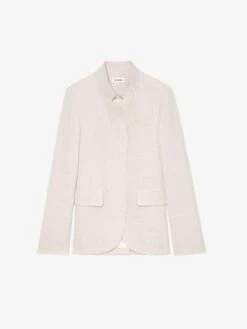 Zadig & Voltaire Very Women's Pink Blazer Lilas -Zadig & Voltaire Clothing WWBL01930 LILAS PACKSHOT 67a6275ef32bf