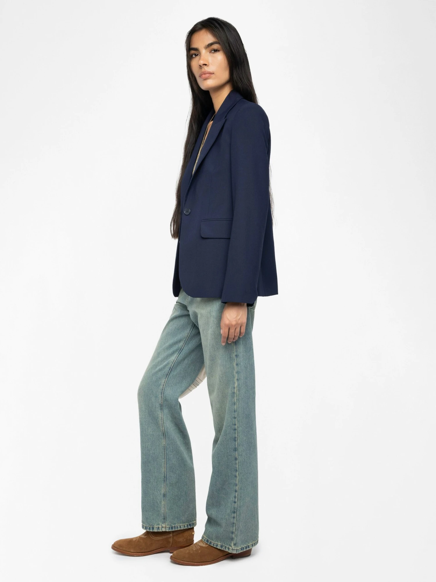 Zadig & Voltaire Vavy Blazer Blueberry 7 Zadig & Voltaire Vavy Blazer Blueberry - Image 5
