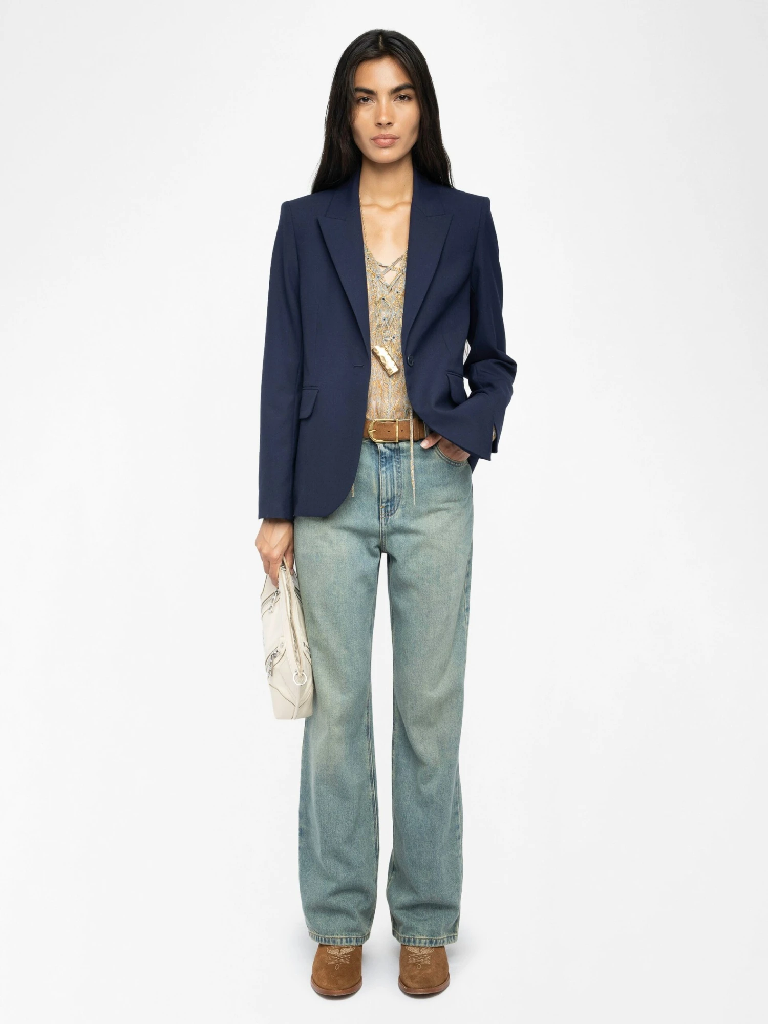 Zadig & Voltaire Vavy Blazer Blueberry 3 Zadig & Voltaire Vavy Blazer Blueberry