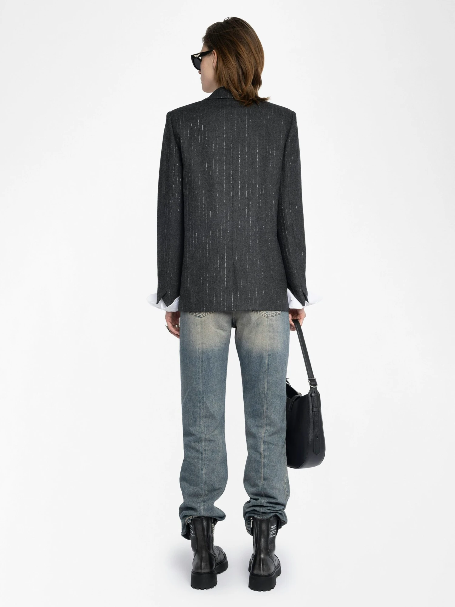 Zadig & Voltaire Vaska Blazer Anthracite 4 Zadig & Voltaire Vaska Blazer Anthracite - Image 2