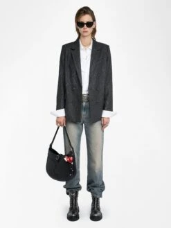 Zadig & Voltaire Vaska Blazer Anthracite