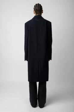 Zadig & Voltaire Marly Coat Encre -Zadig & Voltaire Clothing WWCO00202 ENCRE 5
