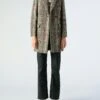 Zadig & Voltaire Marco Check Coat Beige -Zadig & Voltaire Clothing WWCO00205 BEIGE SHOOTING 6706a973790cb
