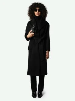 Zadig & Voltaire Meli Coat Black