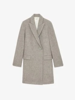 Zadig & Voltaire Marco Coat Latte -Zadig & Voltaire Clothing WWCO00219 LATTE PACKSHOT 668bb1f4a388a