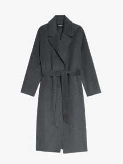 Zadig & Voltaire Meli Coat Anthracite -Zadig & Voltaire Clothing WWCO01237 ANTHRACITE PACKSHOT 687df3c1155ea