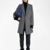 Zadig & Voltaire Miewl Coat Gris Chine -Zadig & Voltaire Clothing WWCO01241 GRIS CHINE SHOOTING 6877c4cc88d51