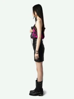 Zadig & Voltaire Christy Camisole Black -Zadig & Voltaire Clothing WWCR00246 NOIR ADDI 3 668d02ef03591