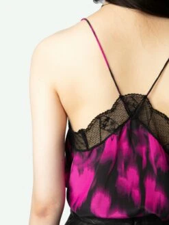 Zadig & Voltaire Christy Camisole Black -Zadig & Voltaire Clothing WWCR00246 NOIR ADDI 4 668d000d0f824