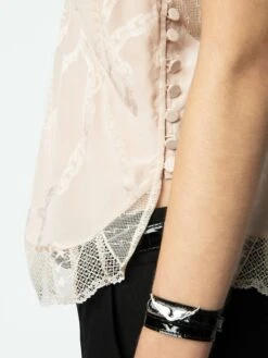 Zadig & Voltaire Cabri Silk Camisole Sweet -Zadig & Voltaire Clothing WWCR00251 SWEET HOVER 6704e5774adb3