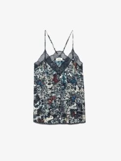 Zadig & Voltaire Christy Camisole Encre -Zadig & Voltaire Clothing WWCR01261 ENCRE PACKSHOT 6728b35d577d4