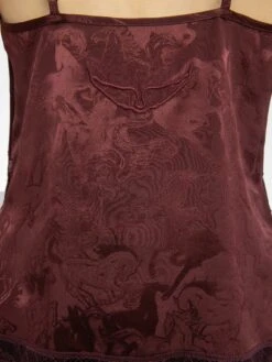Zadig & Voltaire Cishi Silk Camisole Burgundy -Zadig & Voltaire Clothing WWCR01298 BURGUNDY HOVER 685d22a97e2ef