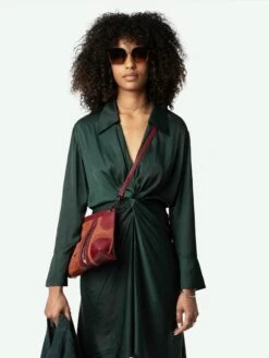 Zadig & Voltaire Rozo Satin Dress Peaks -Zadig & Voltaire Clothing WWDR00023 PEAKS ADDI 1 668417e2449cc