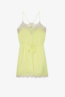 Zadig & Voltaire Ristyz Jac Leo Silk Dress Light -Zadig & Voltaire Clothing WWDR01227 LIGHT