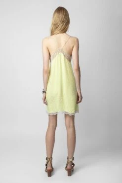 Zadig & Voltaire Ristyz Jac Leo Silk Dress Light -Zadig & Voltaire Clothing WWDR01227 LIGHT 8