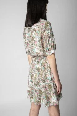 Zadig & Voltaire Remove Dress Deep Parme -Zadig & Voltaire Clothing WWDR01228 DEEP PARME 4